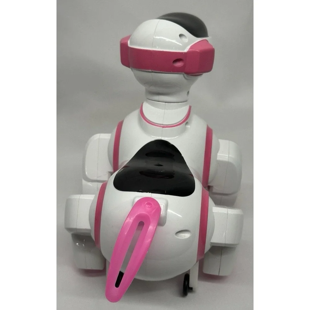 Vivitar ROBO Dancing Robot Dog – Pink, White & Full of Sass! Pre-owned‎